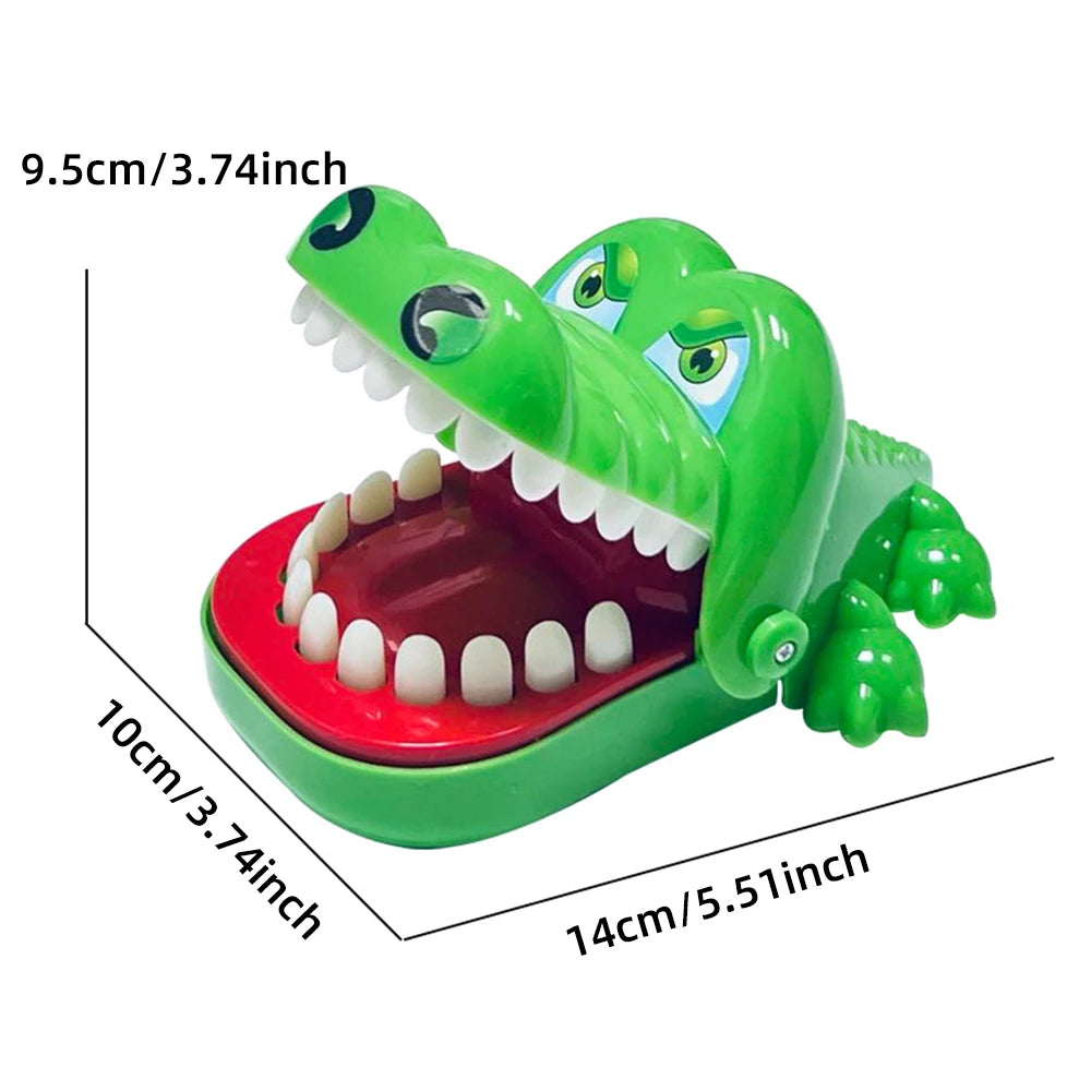 Crocodile Teeth Toy, Children's Crocodile Bites Fingers, Reaction Training Novelty Children's Luck Game Trick Decompression Toy