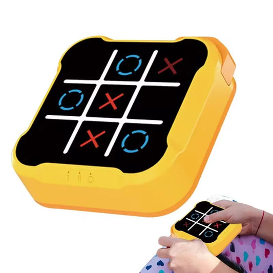 Tic-Tac-Toe Board, Multifunctional Electronic Games, Puzzle Table Game, Chess Set, Portable For Adults Kids
