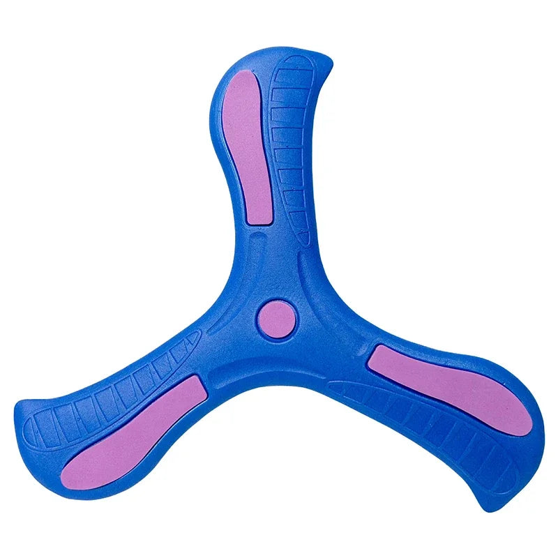 Children's Boomerang Soft Three-leaf Cross, Interactive Outdoor Toy
