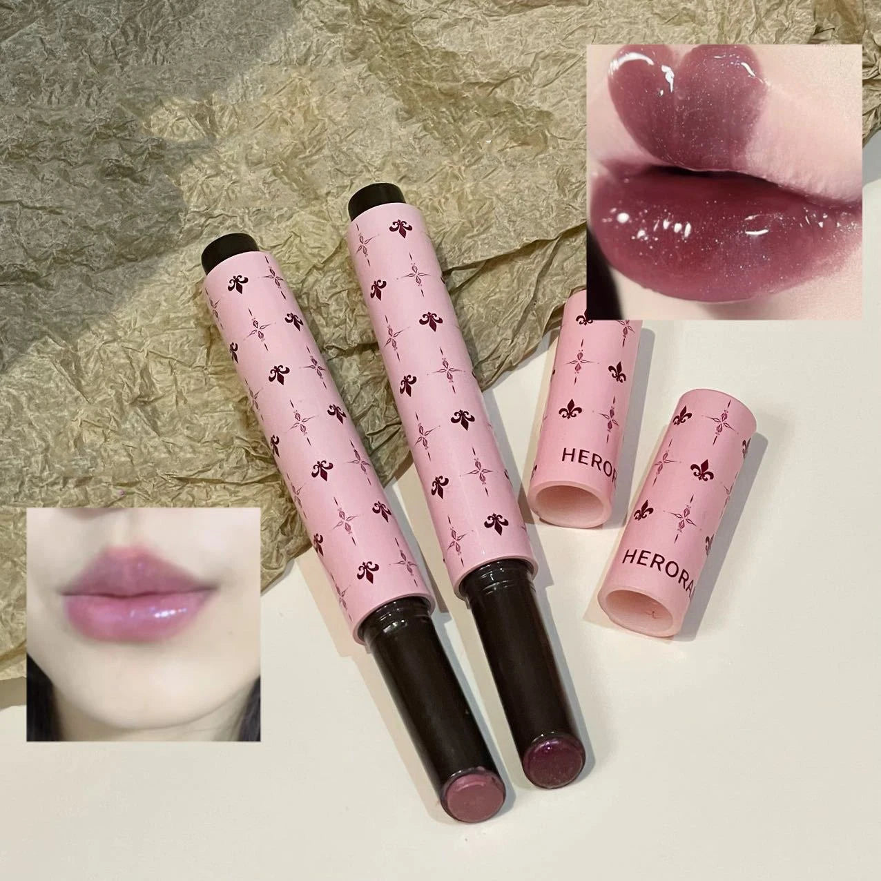 Shimmering Mirror Lip Gloss –  Sparkly, Glossy Look
