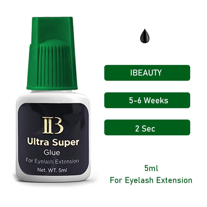 Beauty Ultra Super Eyelash Extension Glue Supplies Green Cap Waterproof Adhesive Makeup Tools Strongest Fastest Eyes