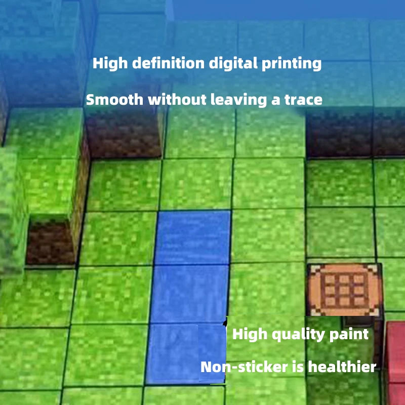 Magnetic Building Blocks, Educational Sensory Toys for Mine World Kids, DIY Magnet Cube Gift