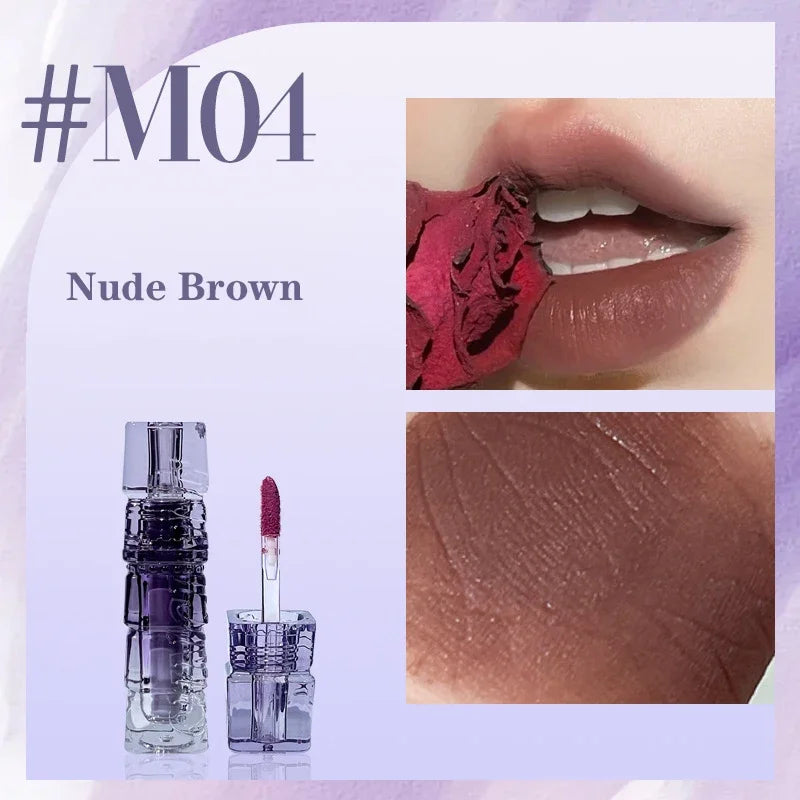 Matte Lip Glaze – Long-lasting, Moisturising & Non-Sticky