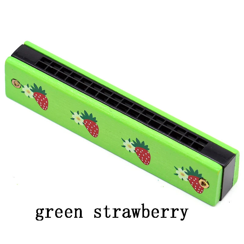 Children Wooden Harmonica Musical Instrument Toys, Music Teaching Aids Puzzle, Early Education, Kindergarten, Beginners