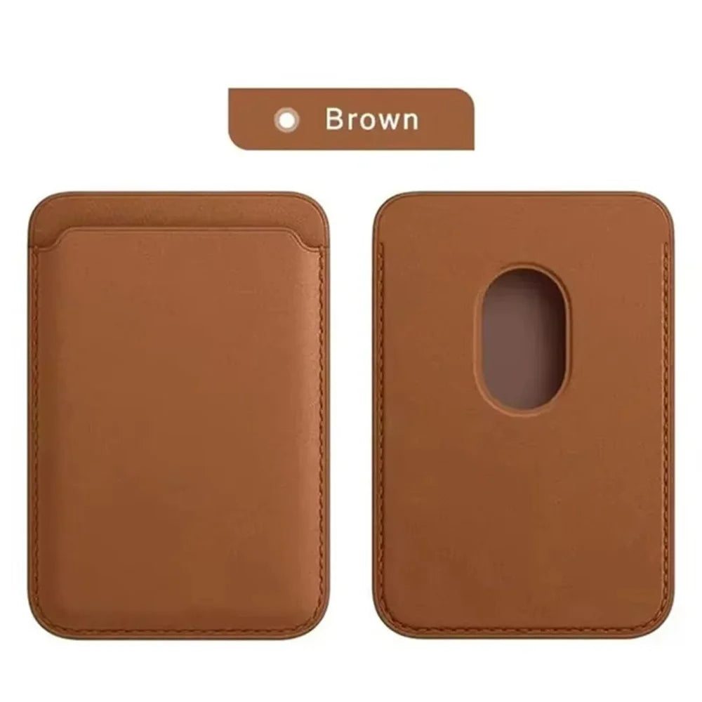Magnetic Leather Wallet Case for iPhone 15Pro 14 13 16 Pro Max Magsafe Card Holder Luxury Phone Cover Protective Bag Accessories