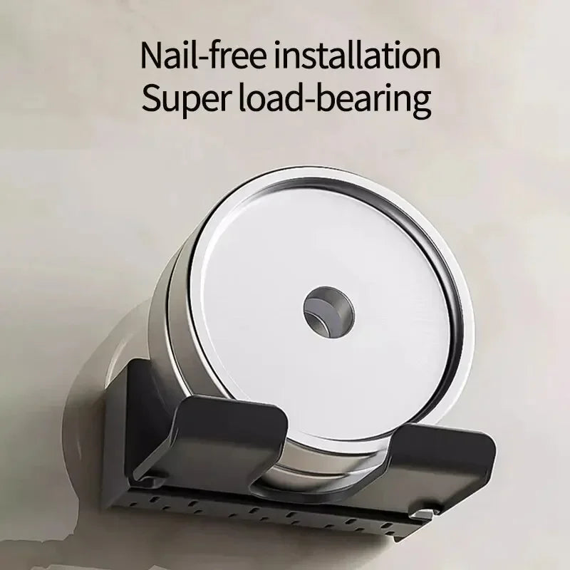 Hair Dryer Holder Wall Dryer Cradle, Straightener Stand ,Hairdryer Organizer Box, Bathroom Organizer