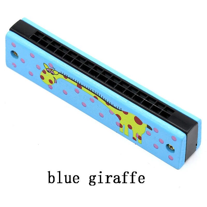 Children Wooden Harmonica Musical Instrument Toys, Music Teaching Aids Puzzle, Early Education, Kindergarten, Beginners