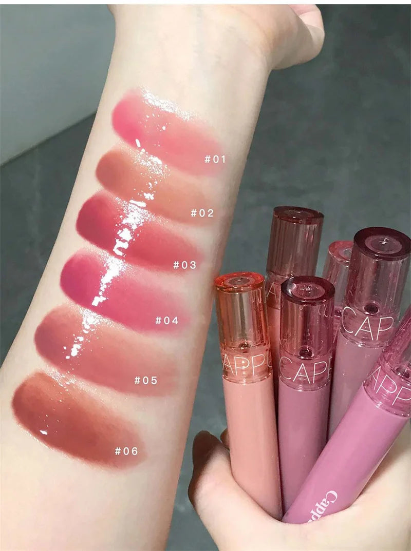 Glossy Jelly Lip Oil – Moisturizing, Non-Sticky