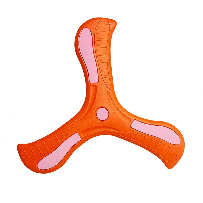 Children's Boomerang Soft Three-leaf Cross, Interactive Outdoor Toy