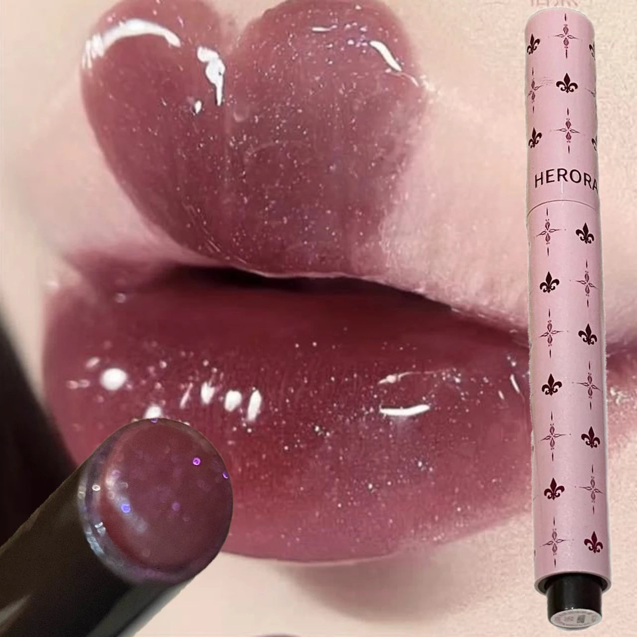 Shimmering Mirror Lip Gloss –  Sparkly, Glossy Look