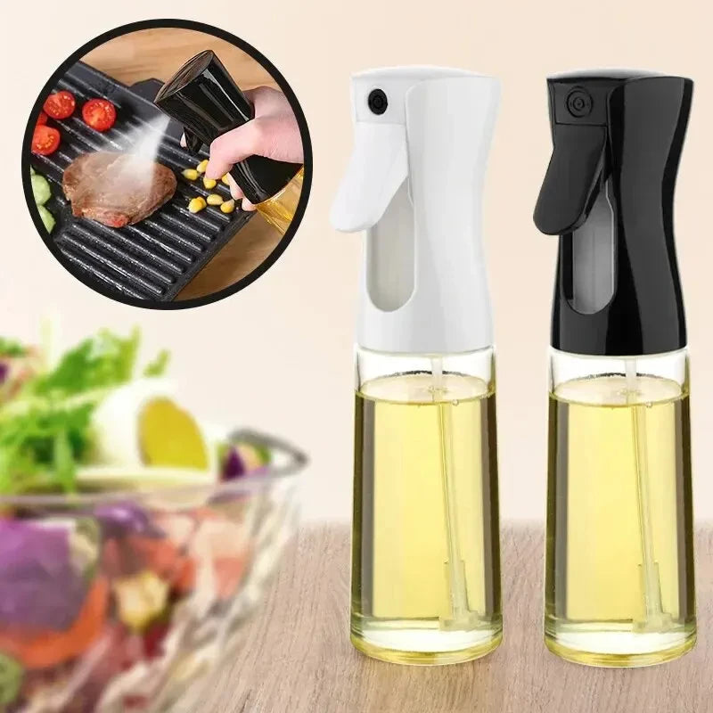 1pcs Oil Spray Bottle Kitchen Cooking Oil Dispenser, Camping BBQ, Baking Vinegar, Soy Sauce, Sprayer Containers
